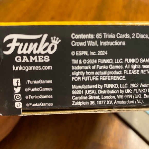 Funko Games ESPN trivia night. Express Edition. NIB - Picture 5 of 6
